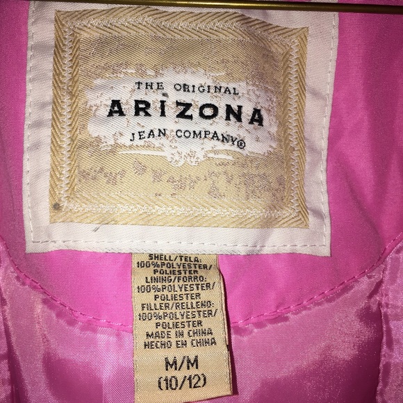 Arizona pink warm jacket size M - Picture 7 of 9